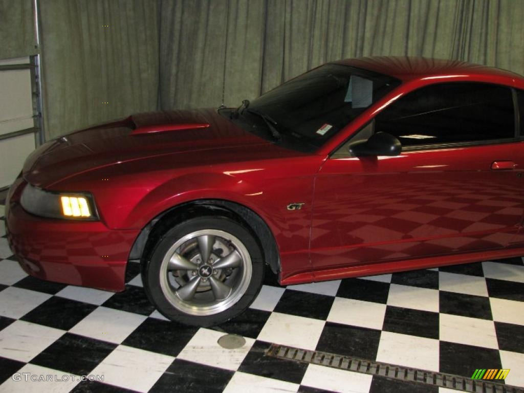 2003 Mustang GT Coupe - Redfire Metallic / Dark Charcoal photo #10