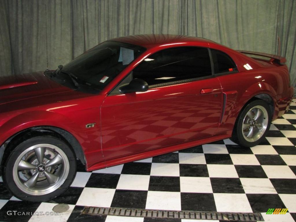 2003 Mustang GT Coupe - Redfire Metallic / Dark Charcoal photo #11