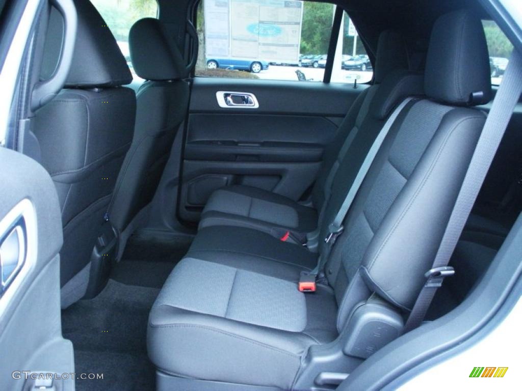 Charcoal Black Interior 2011 Ford Explorer XLT Photo #43435123