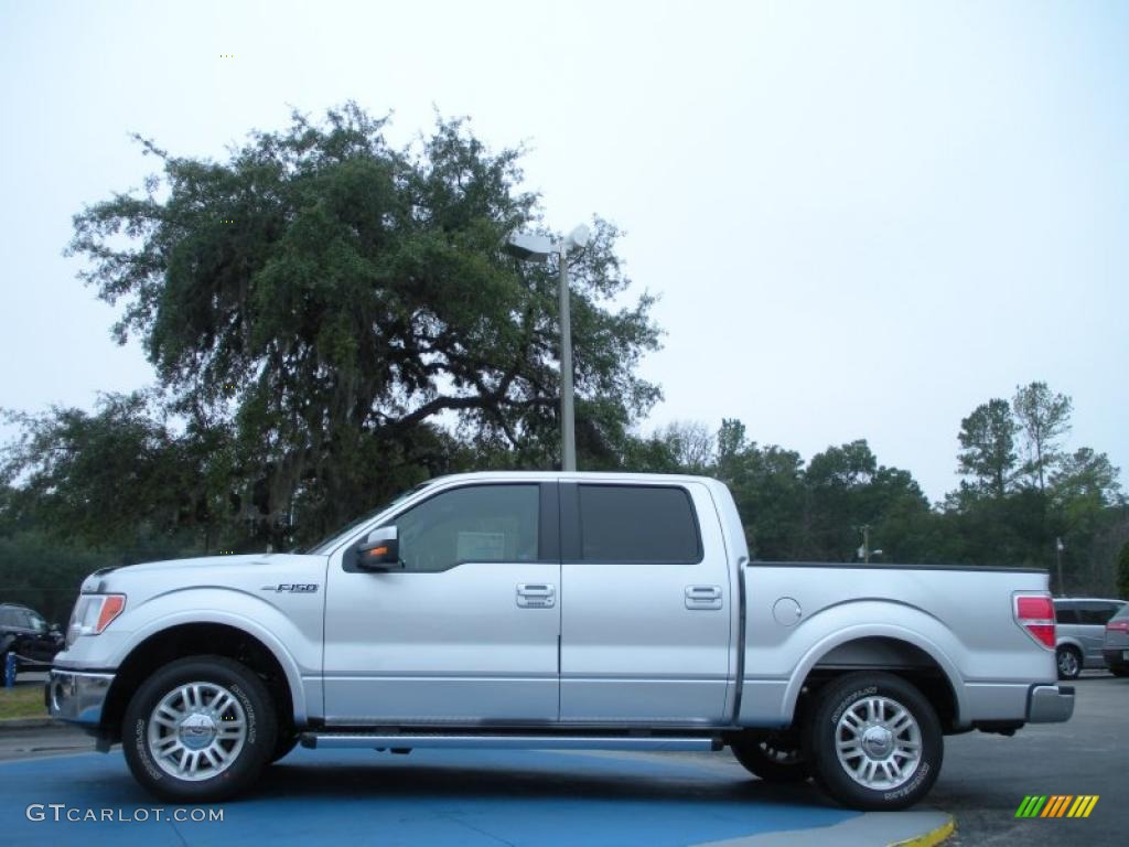 Ingot Silver Metallic 2011 Ford F150 Lariat SuperCrew Exterior Photo #43436095
