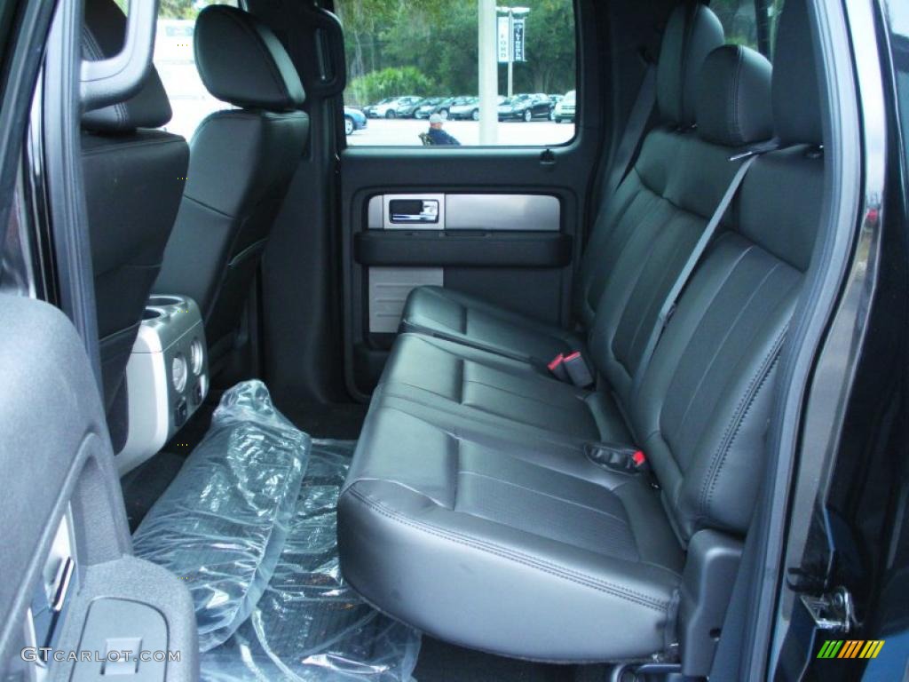 Raptor Black Interior 2011 Ford F150 SVT Raptor SuperCrew 4x4 Photo #43436395