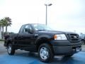 2008 Black Ford F150 XL Regular Cab  photo #7