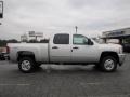 Sheer Silver Metallic 2011 Chevrolet Silverado 2500HD LT Crew Cab 4x4 Exterior