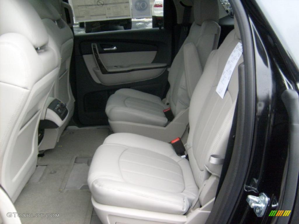 Light Titanium Interior 2011 GMC Acadia Denali AWD Photo #43436819