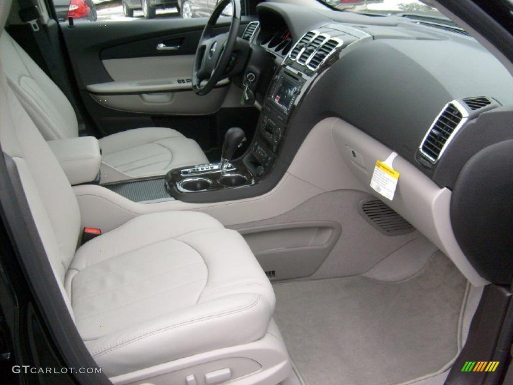 2011 GMC Acadia Denali AWD Light Titanium Dashboard Photo #43436855