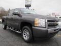 2011 Taupe Gray Metallic Chevrolet Silverado 1500 LS Crew Cab  photo #1