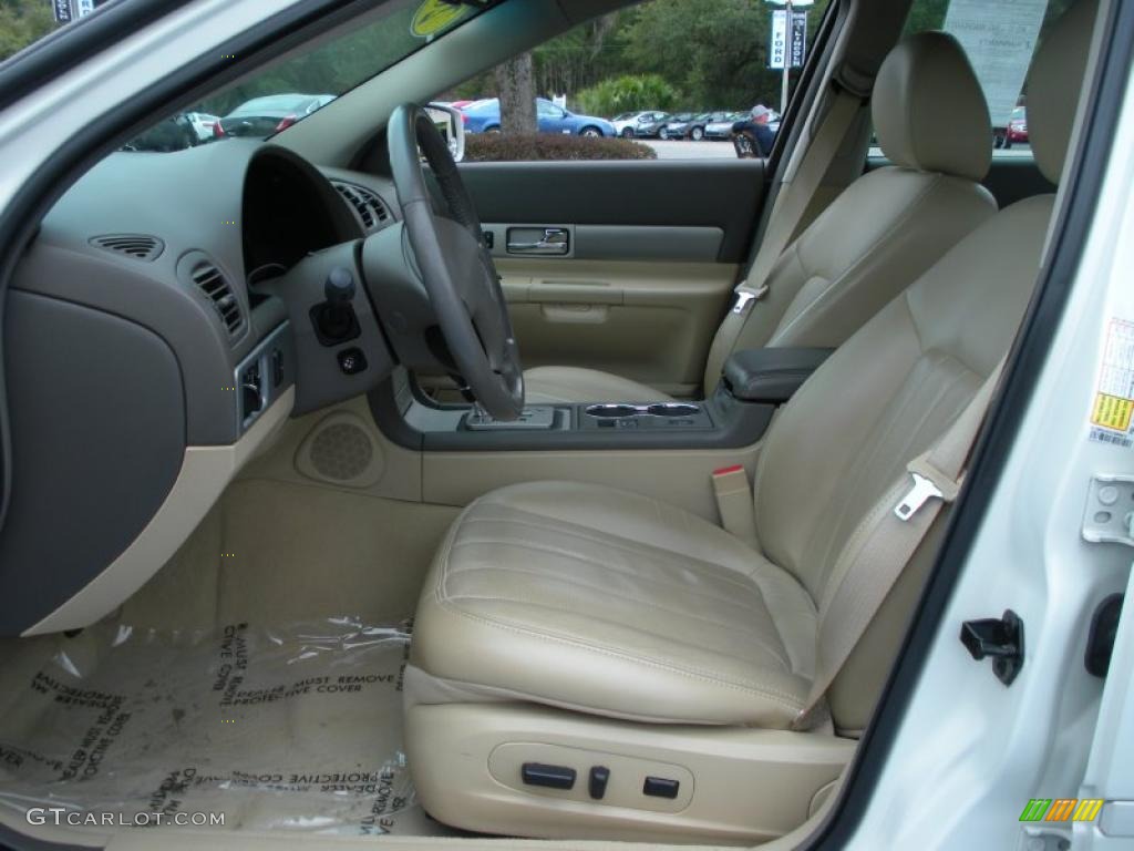 Beige Interior 2006 Lincoln LS V8 Photo #43437275