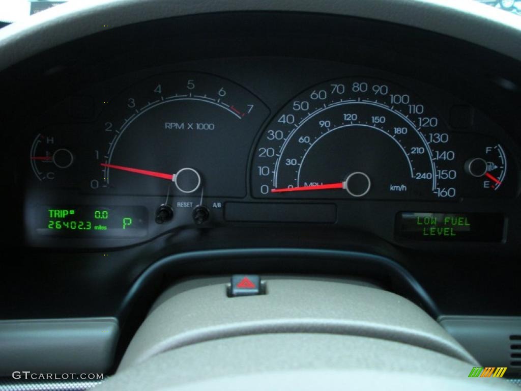 2006 Lincoln LS V8 Gauges Photo #43437375