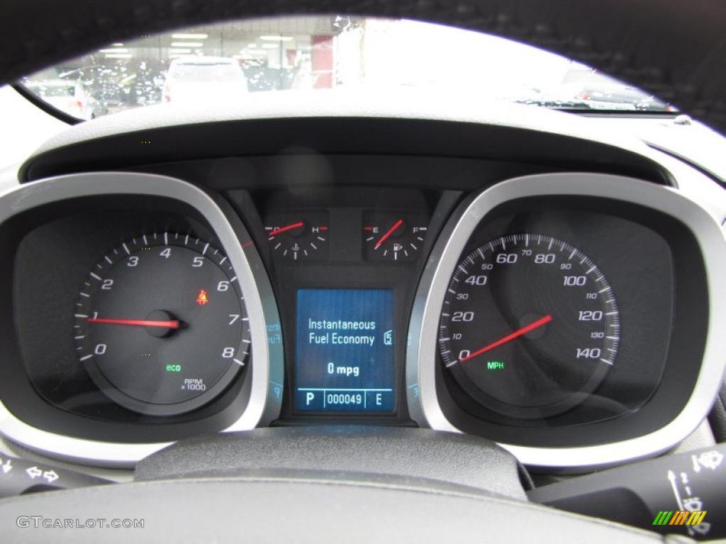 2011 Chevrolet Equinox LT Gauges Photo #43437403