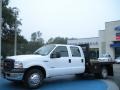 2007 Oxford White Ford F350 Super Duty XL Crew Cab Chassis  photo #1