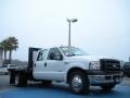 2007 Oxford White Ford F350 Super Duty XL Crew Cab Chassis  photo #7