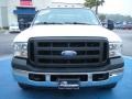 Oxford White - F350 Super Duty XL Crew Cab Chassis Photo No. 8