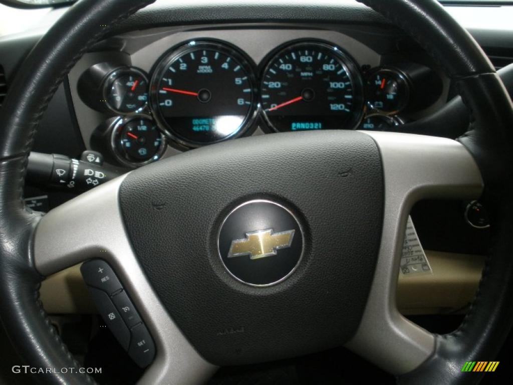 2008 Silverado 1500 LT Crew Cab 4x4 - Dark Blue Metallic / Light Cashmere/Ebony Accents photo #22