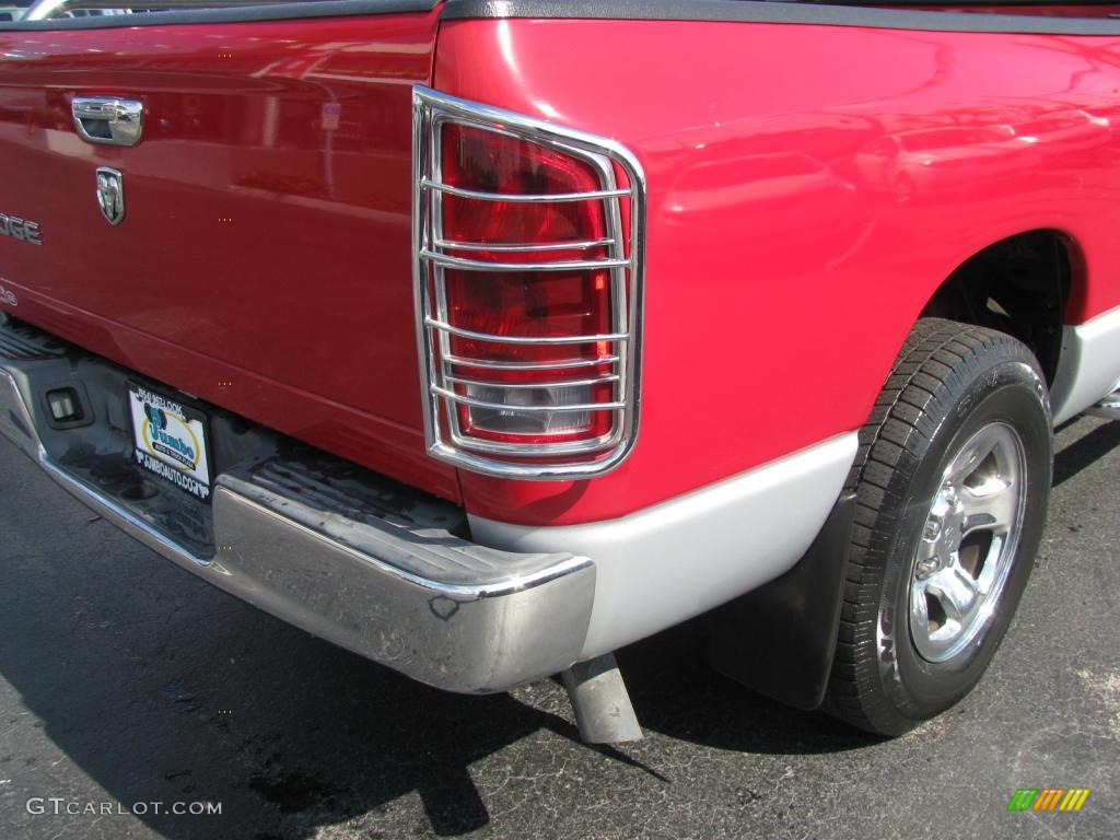 2002 Ram 1500 SLT Quad Cab - Flame Red / Dark Slate Gray photo #12