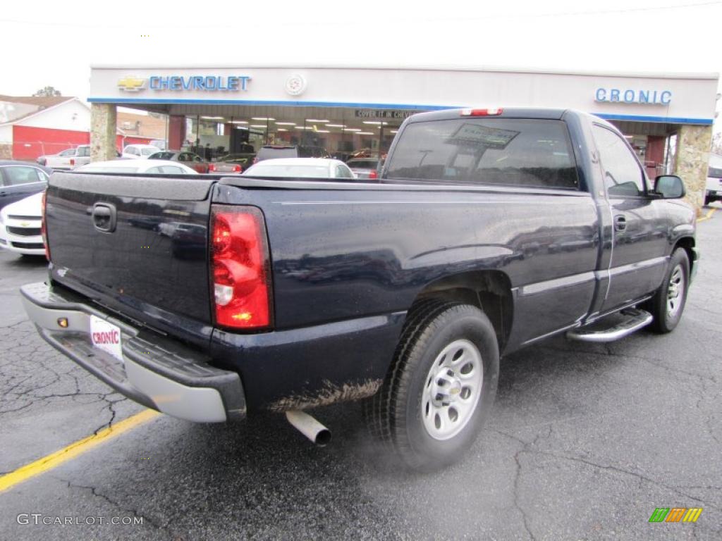 2005 Silverado 1500 LS Regular Cab - Black / Dark Charcoal photo #7