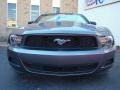 2010 Sterling Grey Metallic Ford Mustang V6 Premium Convertible  photo #2