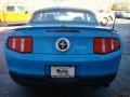 2010 Grabber Blue Ford Mustang V6 Premium Convertible  photo #5