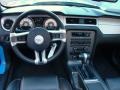 2010 Grabber Blue Ford Mustang V6 Premium Convertible  photo #10