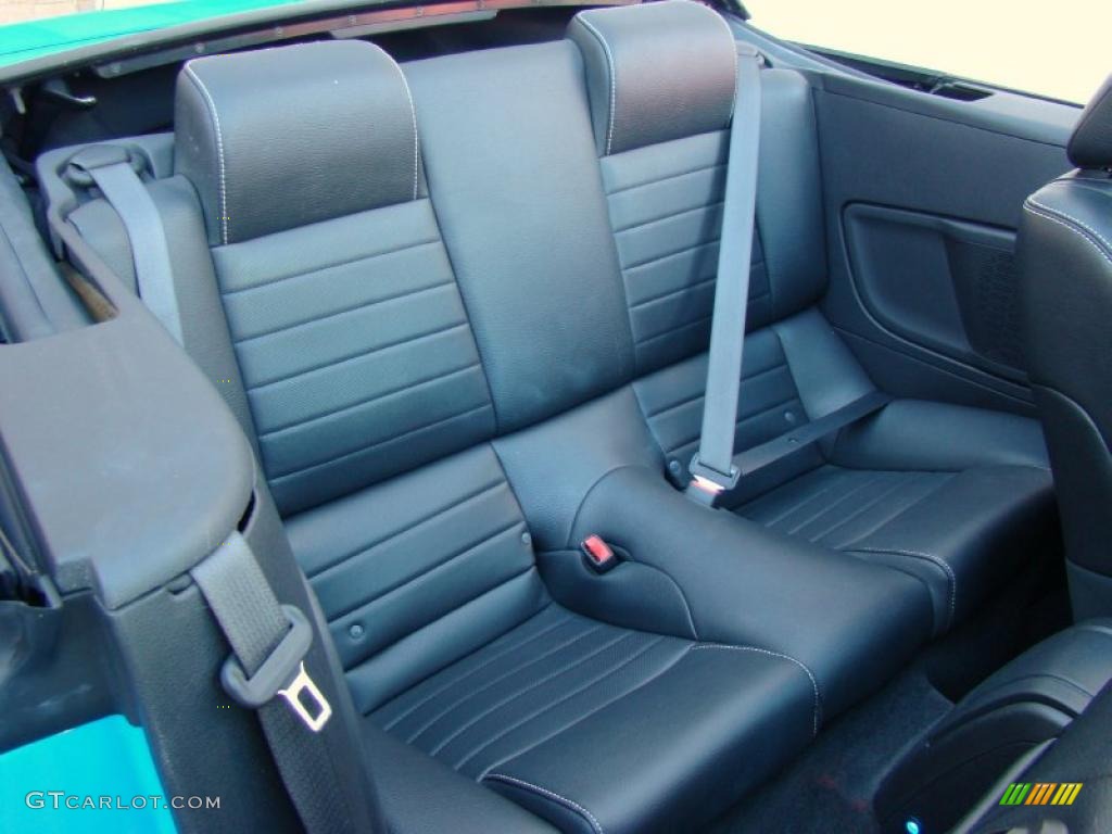 2010 Mustang V6 Premium Convertible - Grabber Blue / Charcoal Black photo #13