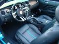 2010 Grabber Blue Ford Mustang GT Premium Convertible  photo #9