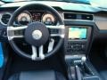 2010 Grabber Blue Ford Mustang GT Premium Convertible  photo #10