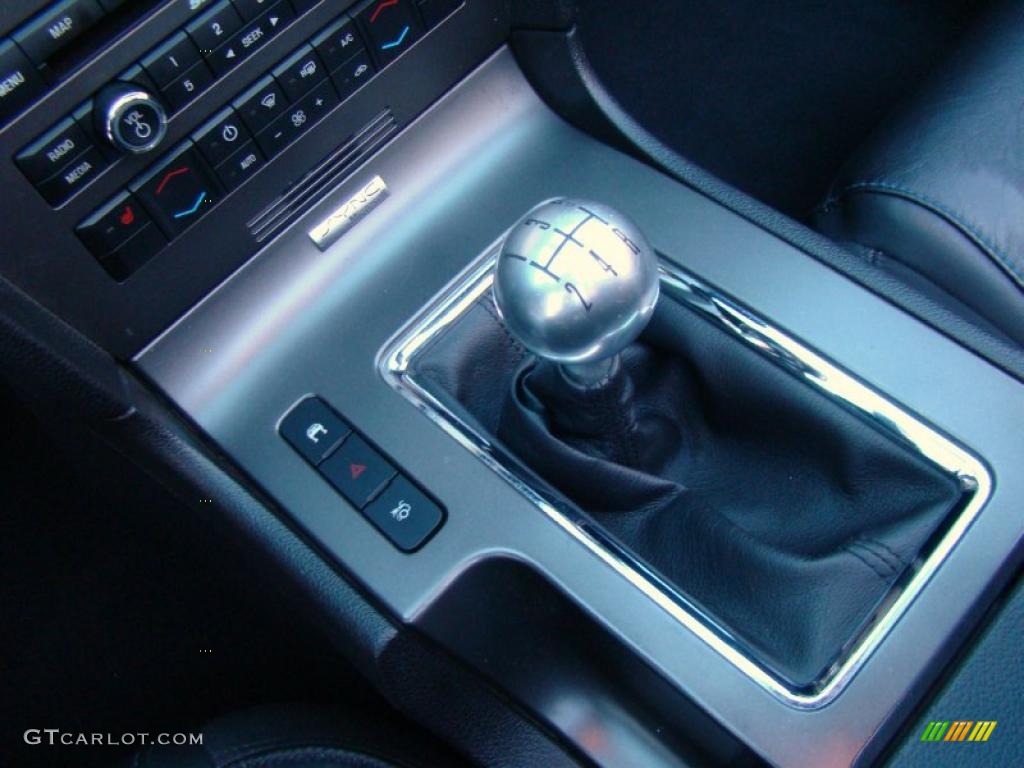 2010 Mustang GT Premium Convertible - Grabber Blue / Charcoal Black/Grabber Blue photo #12