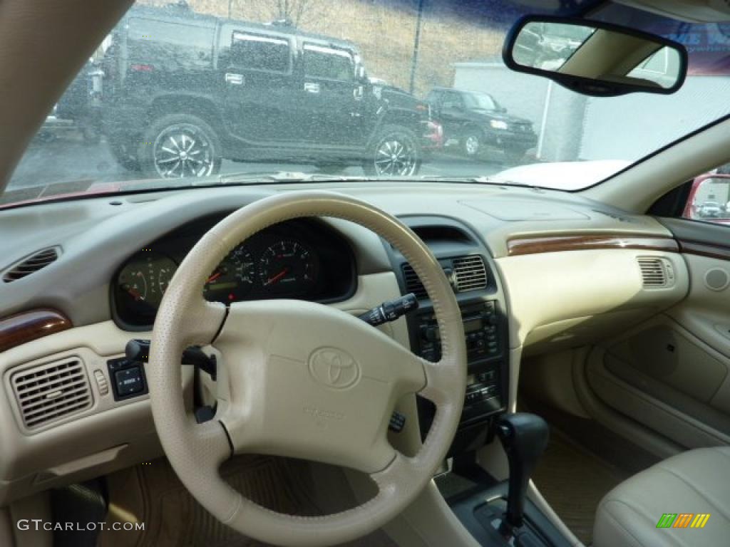 2001 Toyota Solara SLE V6 Coupe Dashboard Photos