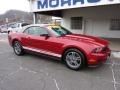 2011 Red Candy Metallic Ford Mustang V6 Premium Convertible  photo #2