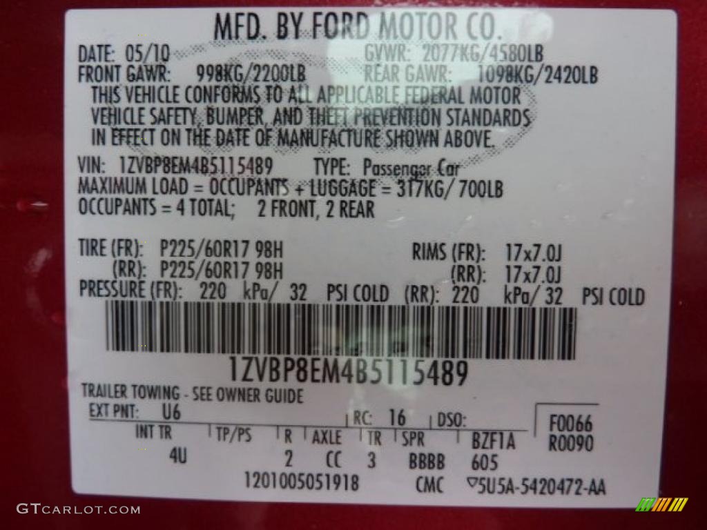 2011 Mustang V6 Premium Convertible - Red Candy Metallic / Stone photo #24