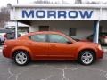 2008 Sunburst Orange Pearl Dodge Avenger SXT  photo #1