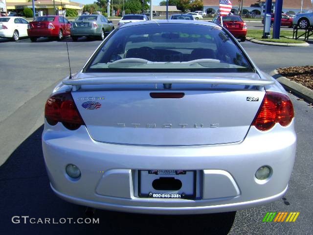 2003 Stratus SXT Coupe - Bright Silver Metallic / Sandstone photo #4