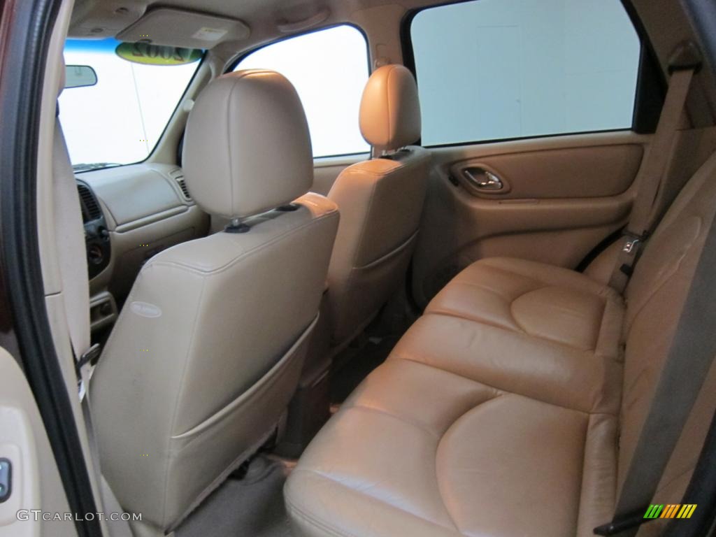 Beige Interior 2002 Mazda Tribute LX V6 Photo #43445376