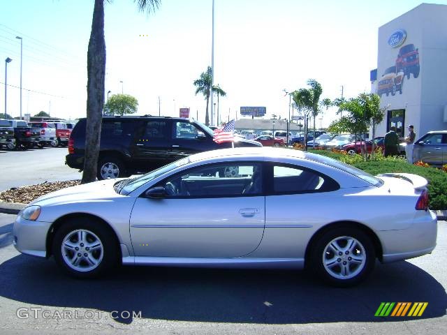 2003 Stratus SXT Coupe - Bright Silver Metallic / Sandstone photo #6