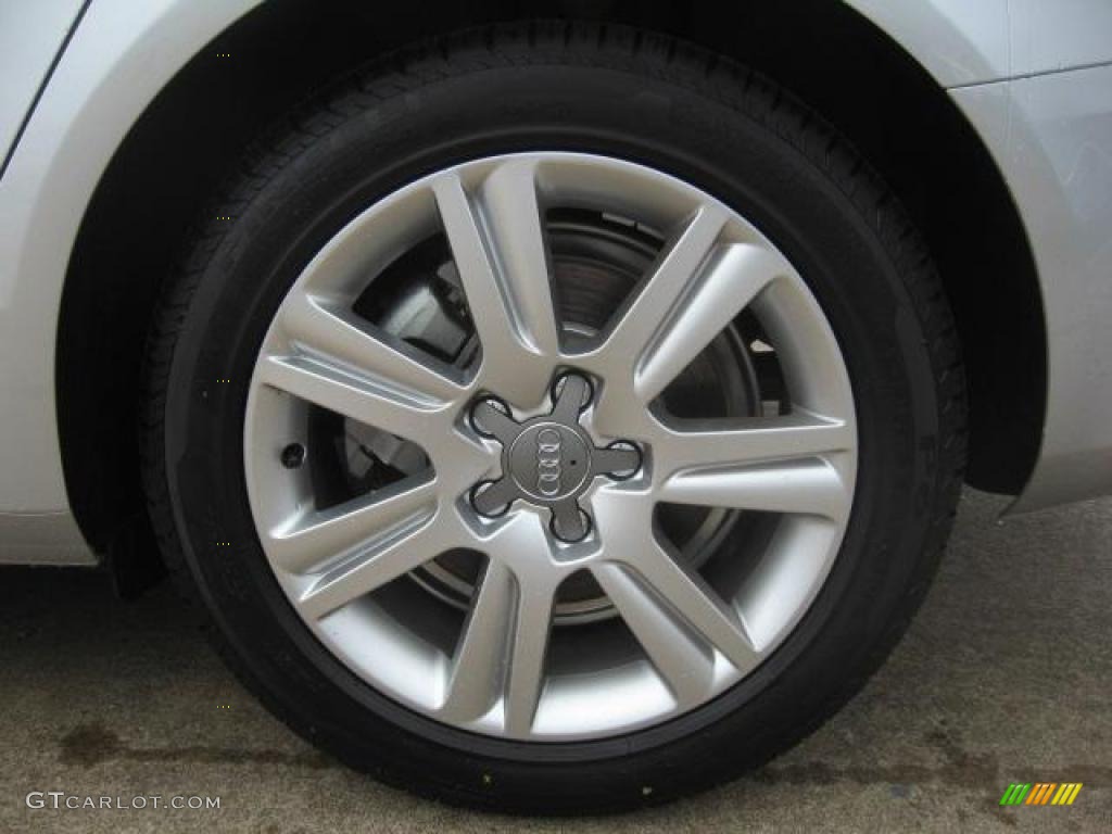 2011 A4 2.0T quattro Sedan - Ice Silver Metallic / Light Gray photo #8