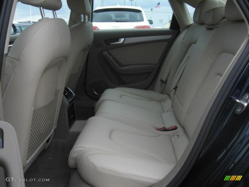 Cardamom Beige Interior 2011 Audi A4 2.0T Sedan Photo #43446704