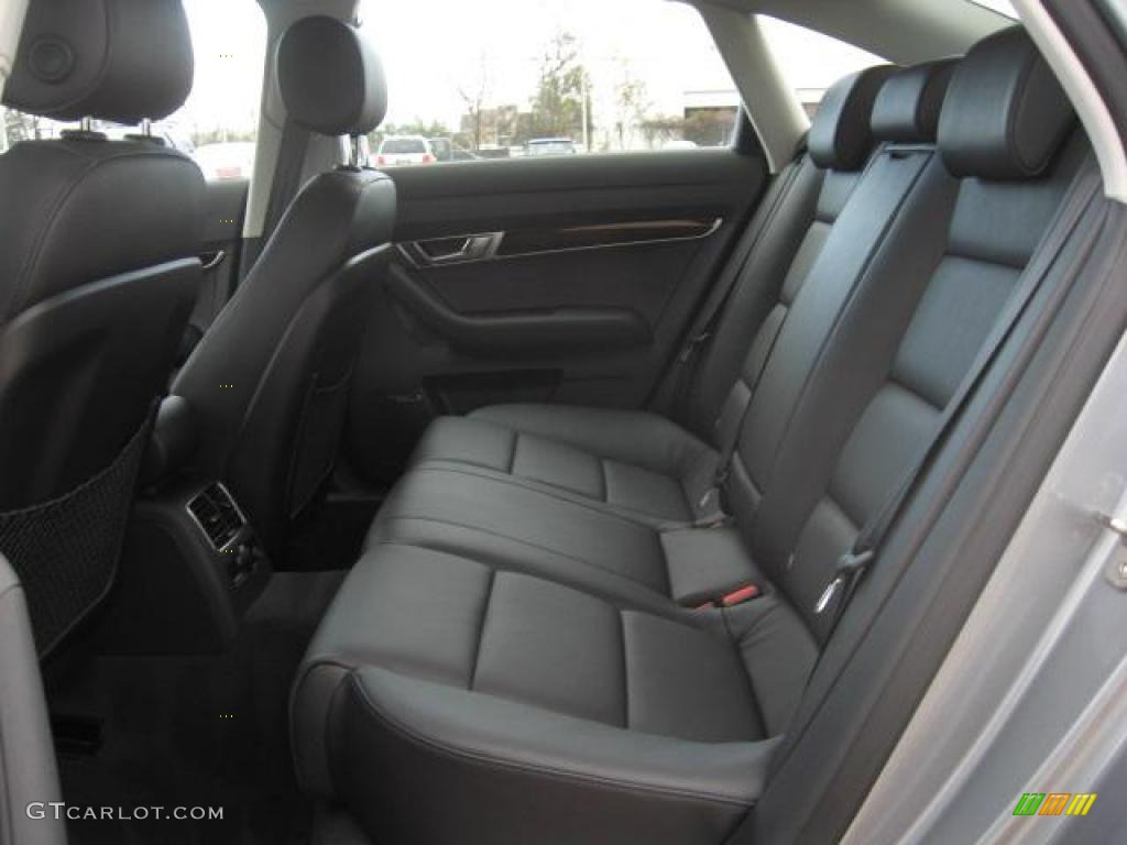 Black Interior 2011 Audi A6 3.0T quattro Sedan Photo #43447100