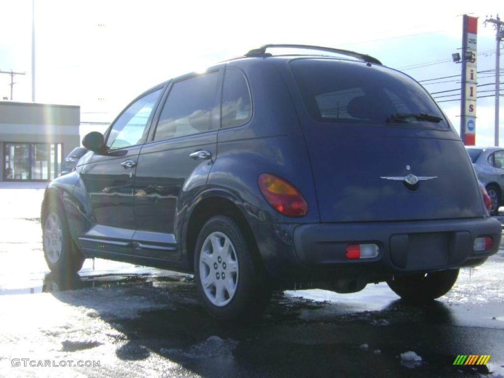 2001 PT Cruiser  - Patriot Blue Pearl / Taupe/Pearl Beige photo #5