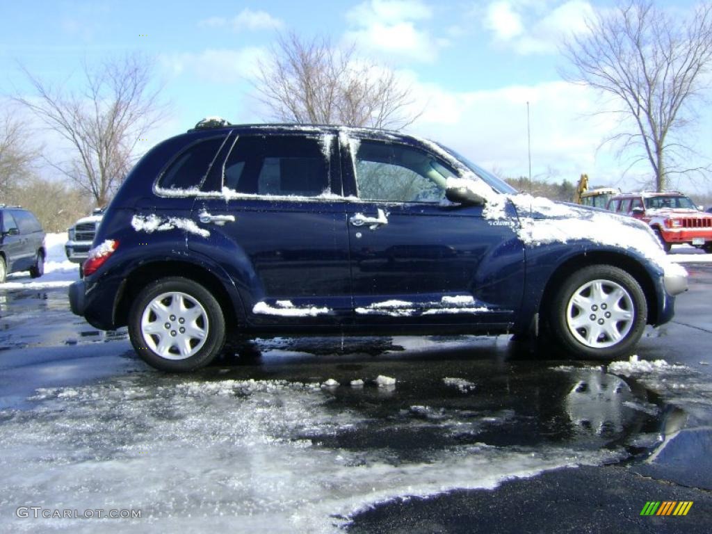 2001 PT Cruiser  - Patriot Blue Pearl / Taupe/Pearl Beige photo #8