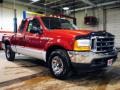 2001 Red Ford F350 Super Duty XLT SuperCab  photo #4