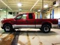 2001 Red Ford F350 Super Duty XLT SuperCab  photo #5