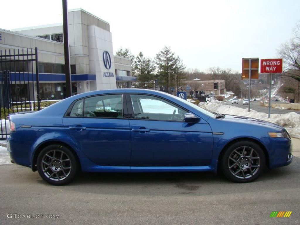 2007 TL 3.5 Type-S - Kinetic Blue Pearl / Taupe/Ebony photo #3