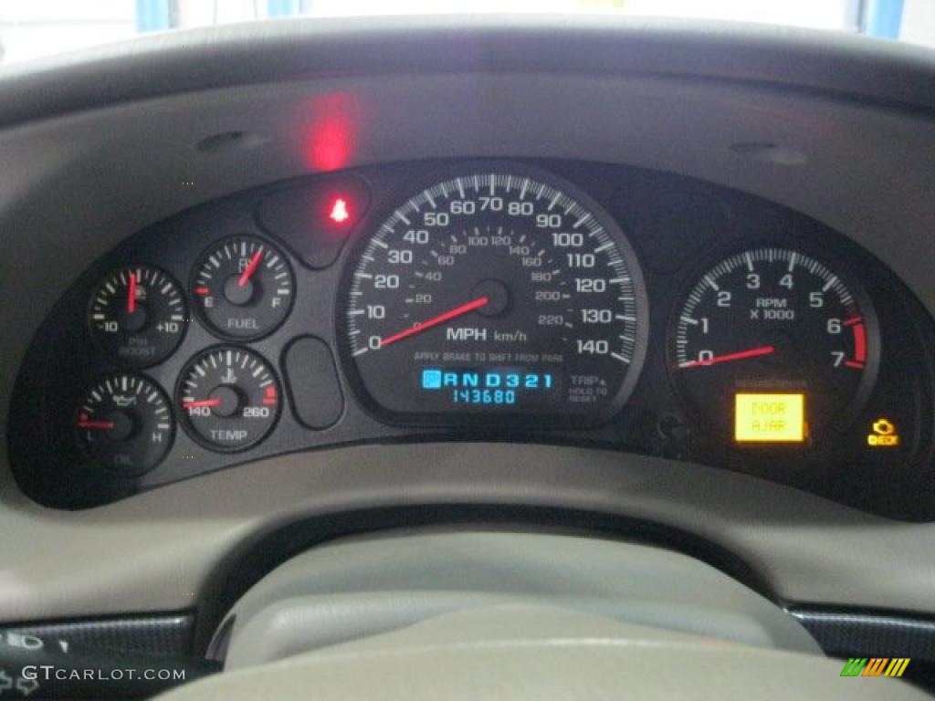 2004 Chevrolet Impala SS Supercharged Gauges Photo #43452268