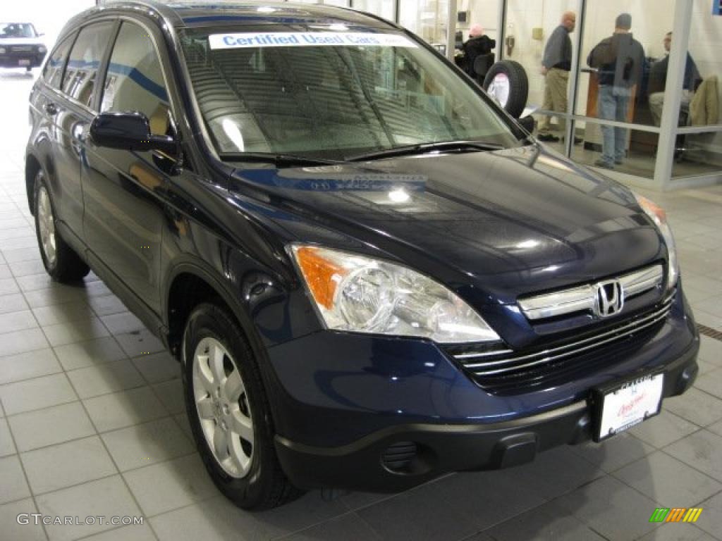 2009 CR-V EX-L 4WD - Royal Blue Pearl / Gray photo #1