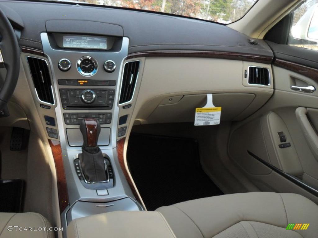 2011 Cadillac CTS 3.0 Sedan Cashmere/Cocoa Dashboard Photo #43457360