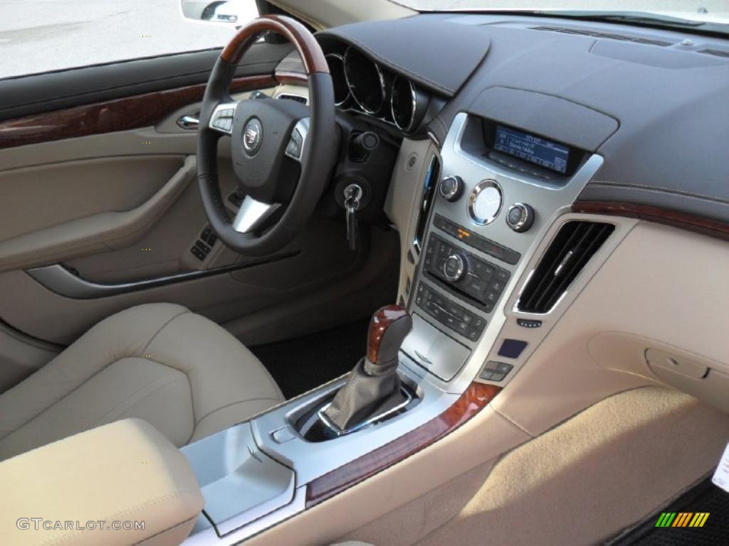 2011 Cadillac CTS 3.0 Sedan Cashmere/Cocoa Dashboard Photo #43457428