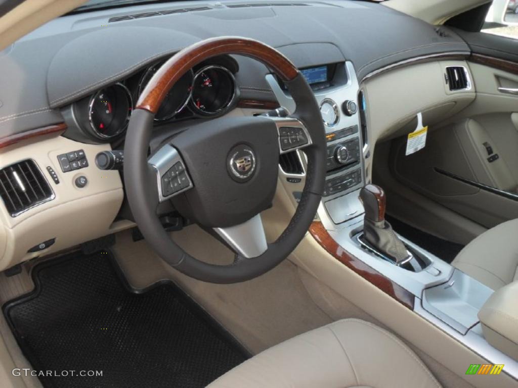 Cashmere/Cocoa Interior 2011 Cadillac CTS 3.0 Sedan Photo #43457520