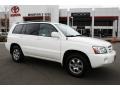 Super White - Highlander V6 4WD Photo No. 1