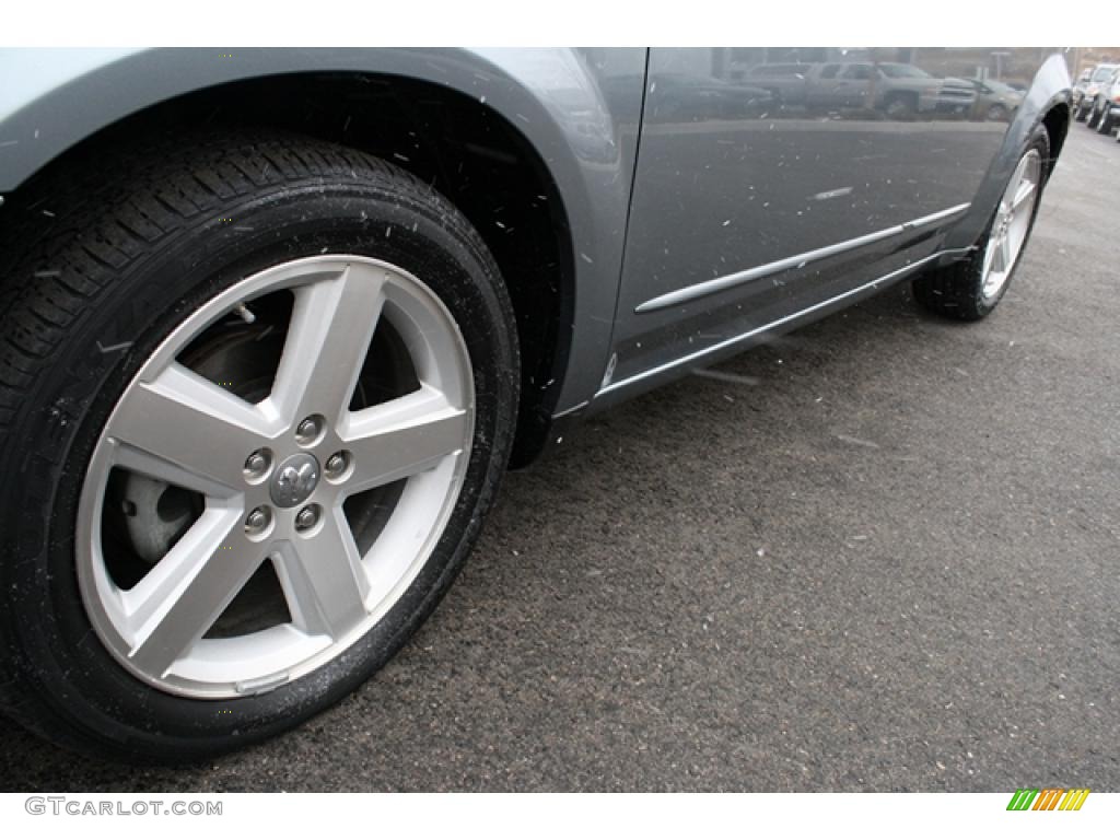 2008 Avenger R/T - Silver Steel Metallic / Dark Slate Gray/Light Slate Gray photo #28