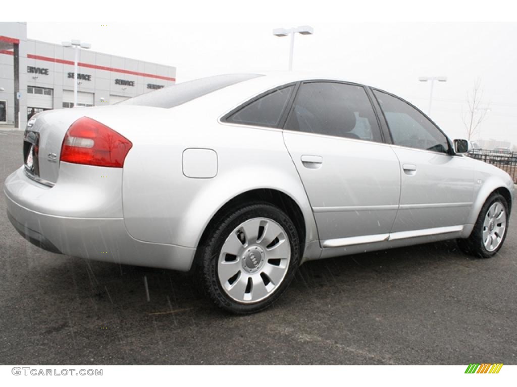 Light Silver Metallic 2000 Audi A6 4.2 quattro Sedan Exterior Photo #43459128