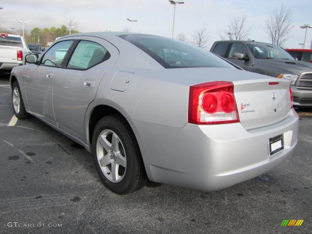 2010 Charger SE - Bright Silver Metallic / Dark Slate Gray photo #2